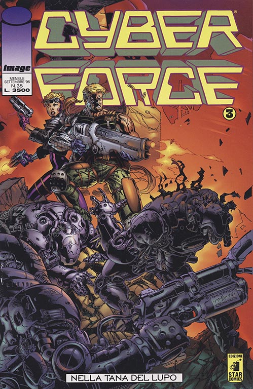 Cyber Force nr. 3 (1996)