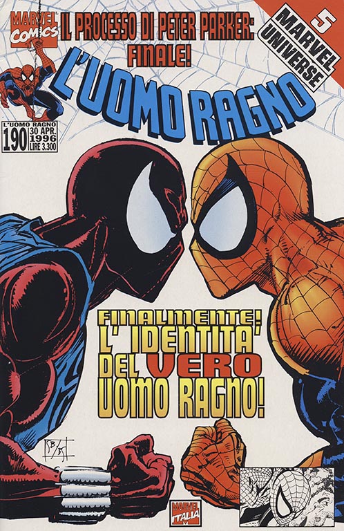 L'Uomo Ragno nr.  190 (1996)