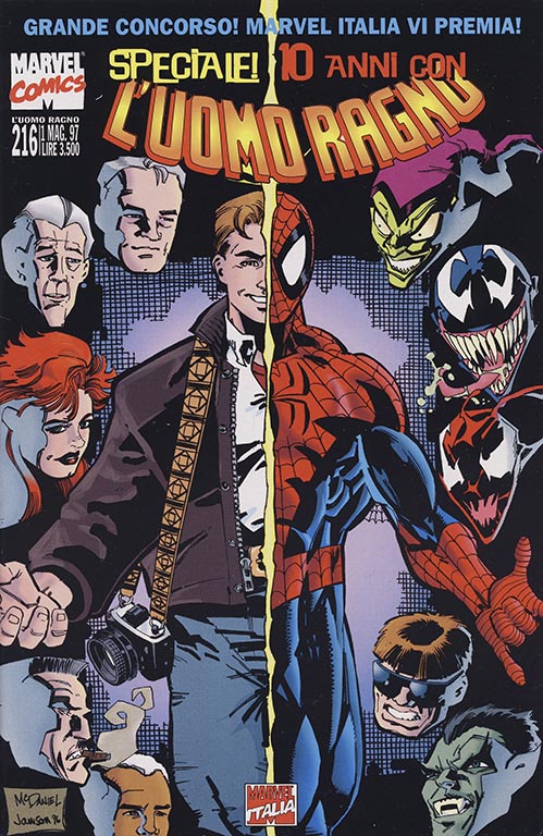 L'Uomo Ragno nr.  216 (1997)