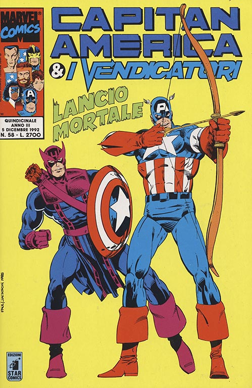 Capitan America & i Vendicatori nr. 58 (1992)