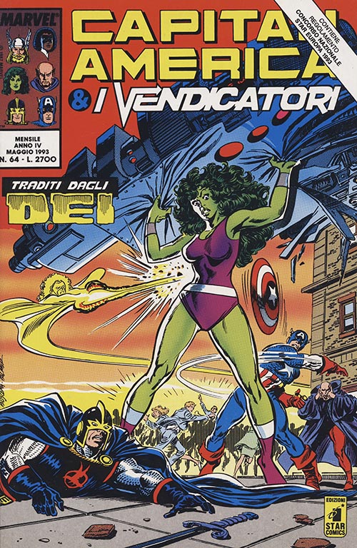 Capitan America & i Vendicatori nr. 64 (1993)