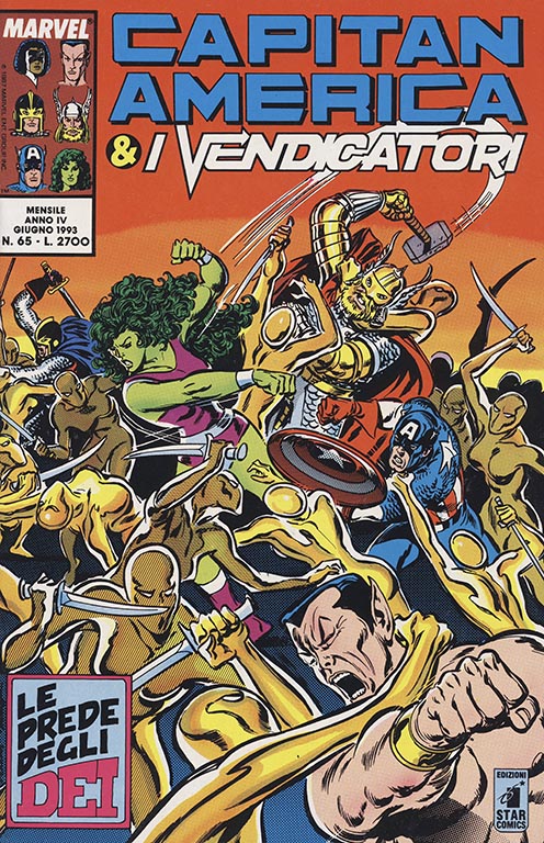 Capitan America & i Vendicatori nr. 65 (1993)