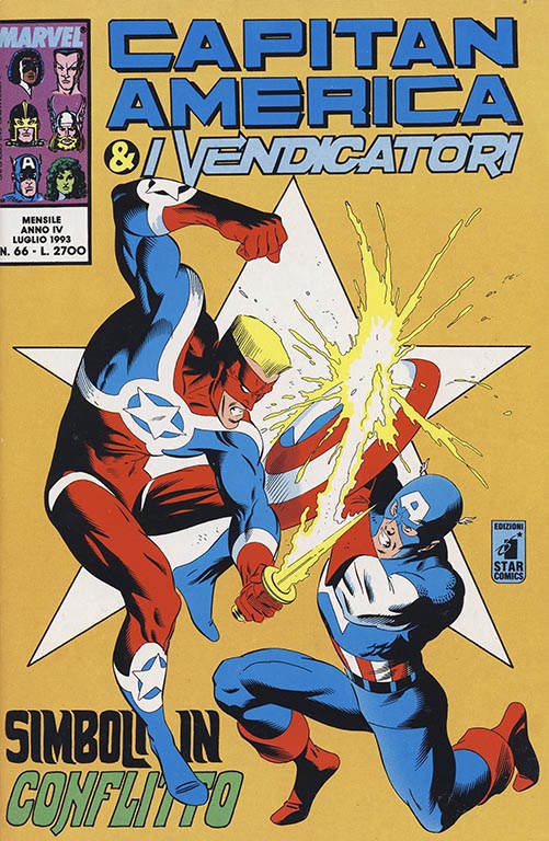 Capitan America & i Vendicatori nr. 66 (1993)