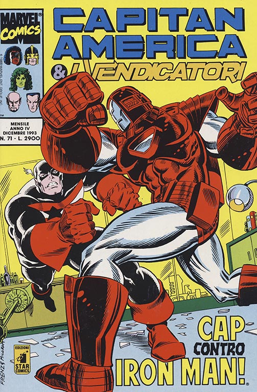 Capitan America & i Vendicatori nr. 71 (1993)