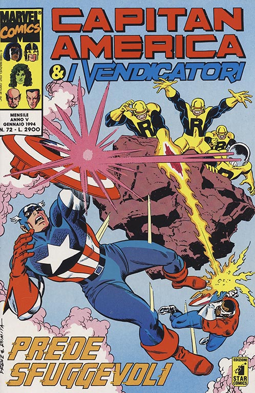 Capitan America & i Vendicatori nr. 72 (1994)
