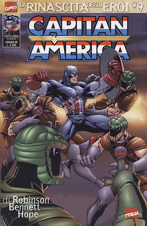 La Rinascita degli Eroi: Capitan America nr. 9 (1998)