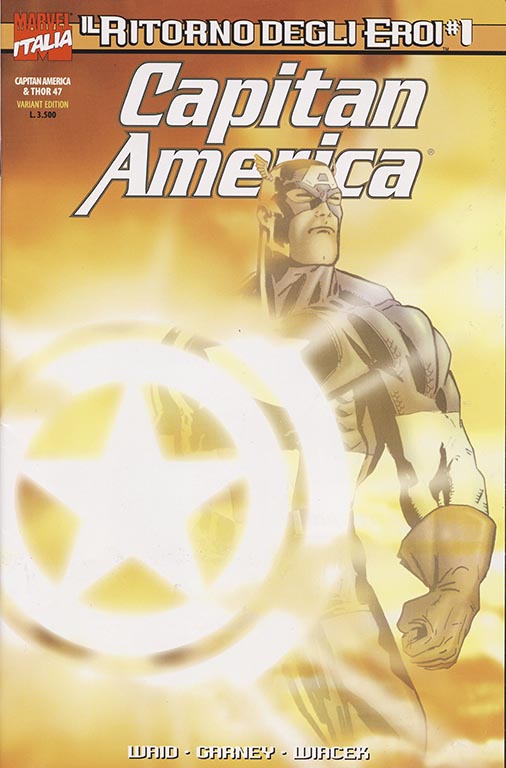 Il Ritorno degli Eroi: Capitan America nr. 1 - Variant Edition (1998)