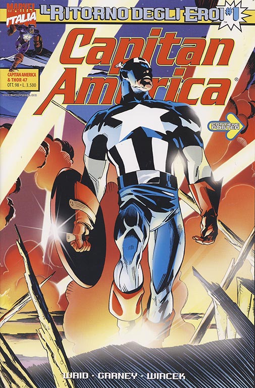 Il Ritorno degli Eroi: Capitan America nr. 1 (1998)