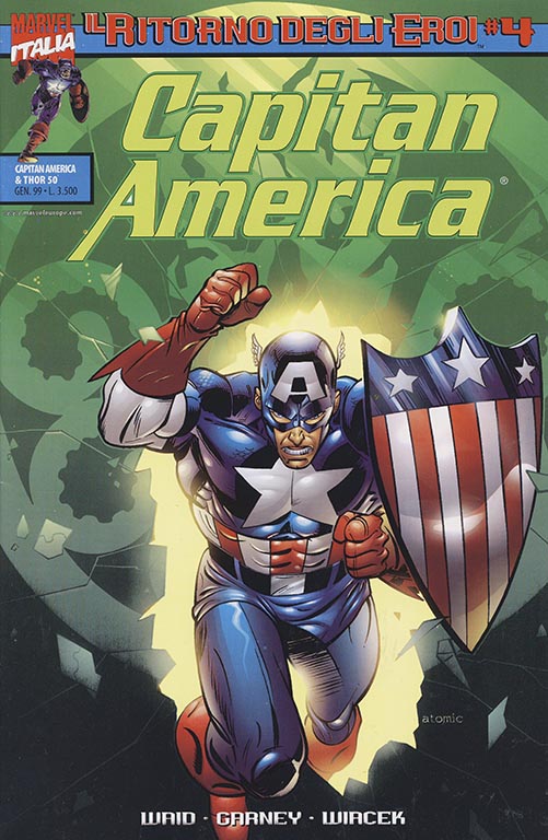 Il Ritorno degli Eroi: Capitan America nr. 4 (1999)