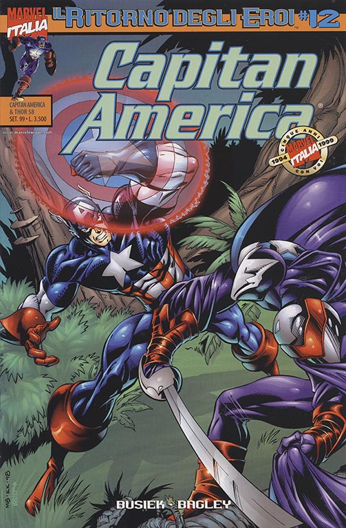 Il Ritorno degli Eroi: Capitan America nr. 12 (1999)