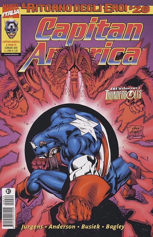 Il Ritorno degli Eroi: Capitan America nr. 28 (2001)