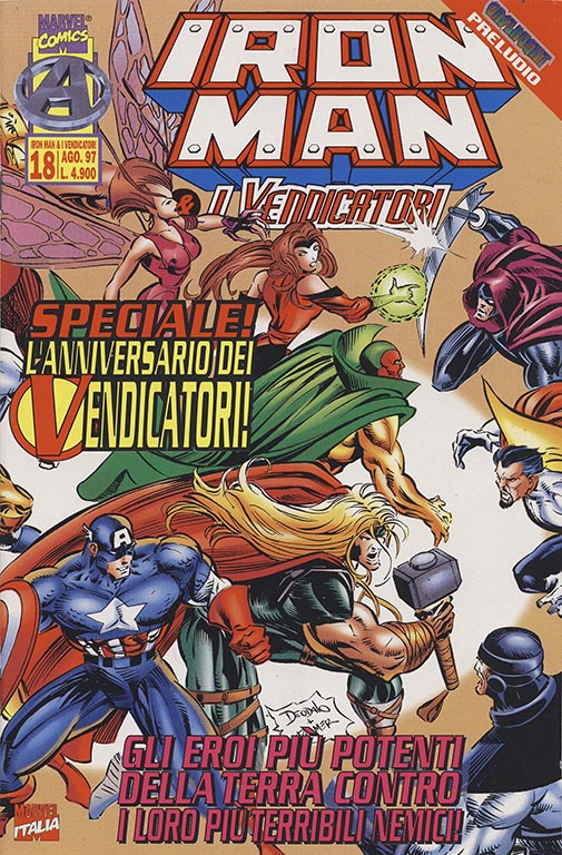 Iron Man & i Vendicatori nr. 18 (1997)
