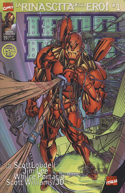 La Rinascita degli Eroi: Iron Man & I Vendicatori nr. 1 (1997)
