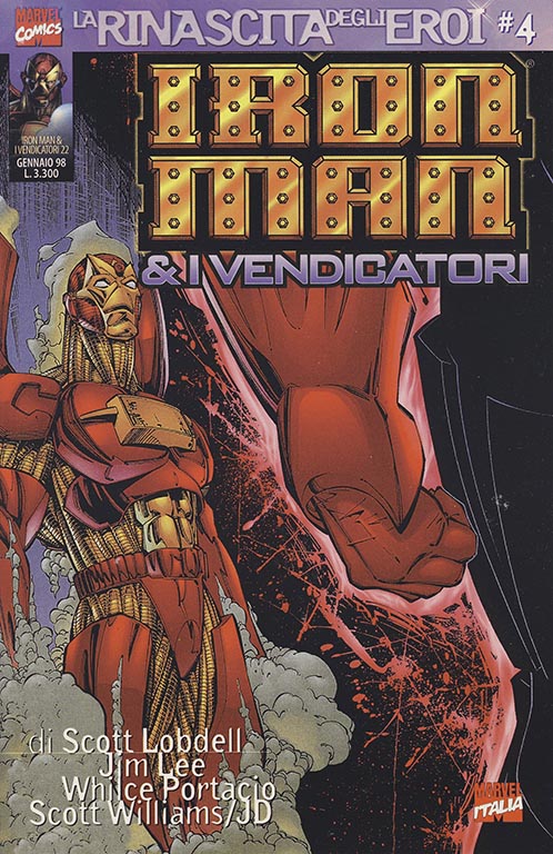 La Rinascita degli Eroi: Iron Man & I Vendicatori nr. 4 (1998)