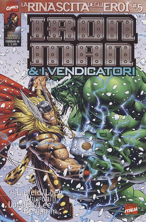 La Rinascita degli Eroi: Iron Man & I Vendicatori nr. 5 (1998)