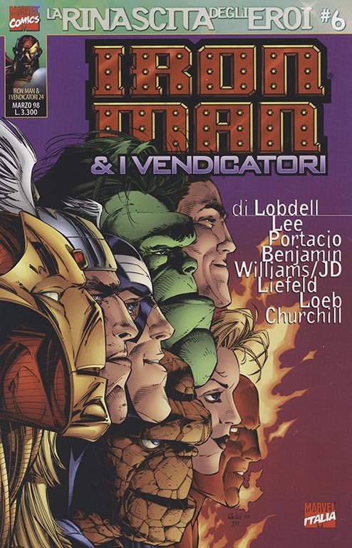 La Rinascita degli Eroi: Iron Man & I Vendicatori nr. 6 (1998)