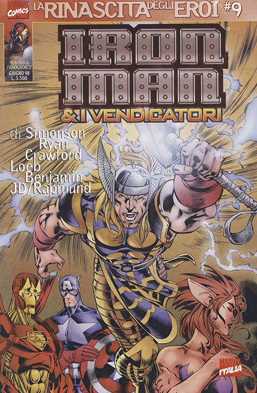 La Rinascita degli Eroi: Iron Man & I Vendicatori nr. 9 (1998)
