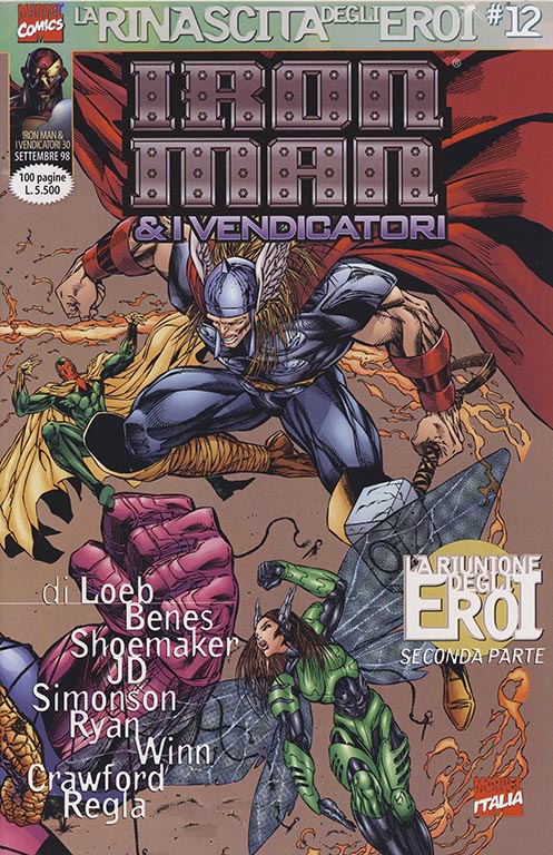 La Rinascita degli Eroi: Iron Man & I Vendicatori nr. 12 (1998)