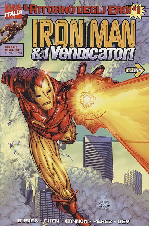 Il Ritorno degli Eroi: Iron Man & I Vendicatori nr. 1 (1998)