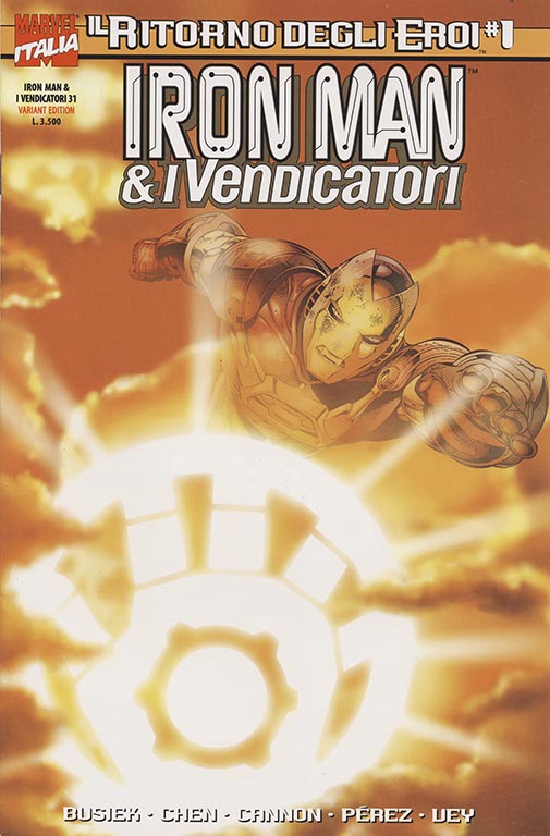 Il Ritorno degli Eroi: Iron Man & I Vendicatori nr. 1 - Variant Edition (1998)