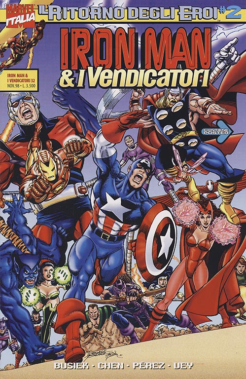 Il Ritorno degli Eroi: Iron Man & I Vendicatori nr. 2 (1998)