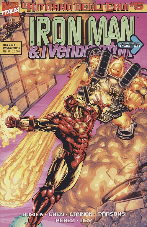 Il Ritorno degli Eroi: Iron Man & I Vendicatori nr. 5 (1999)