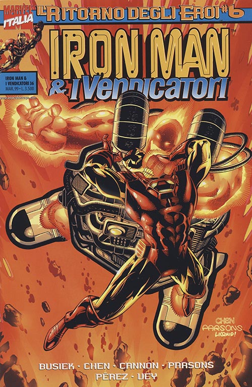 Il Ritorno degli Eroi: Iron Man & I Vendicatori nr. 6 (1999)