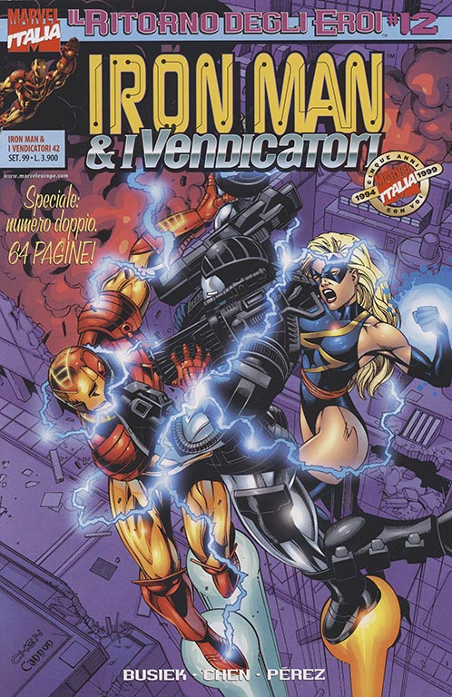 Il Ritorno degli Eroi: Iron Man & I Vendicatori nr. 12 (1999)
