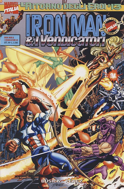 Il Ritorno degli Eroi: Iron Man & I Vendicatori nr. 13 (1999)