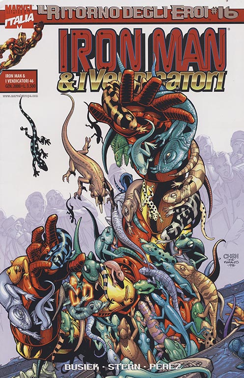 Il Ritorno degli Eroi: Iron Man & I Vendicatori nr. 16 (2000)