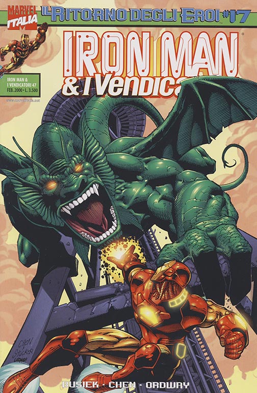 Il Ritorno degli Eroi: Iron Man & I Vendicatori nr. 17 (2000)