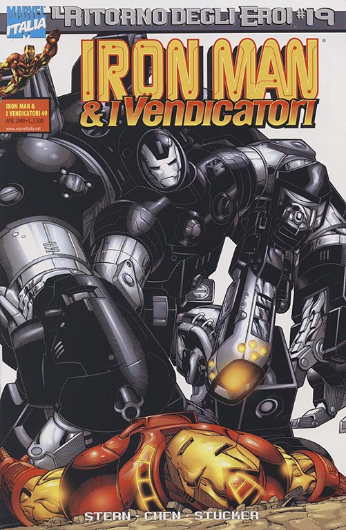 Il Ritorno degli Eroi: Iron Man & I Vendicatori nr. 19 (2000)