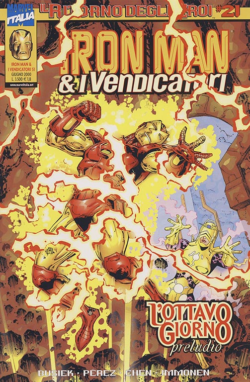Il Ritorno degli Eroi: Iron Man & I Vendicatori nr. 21 (2000)
