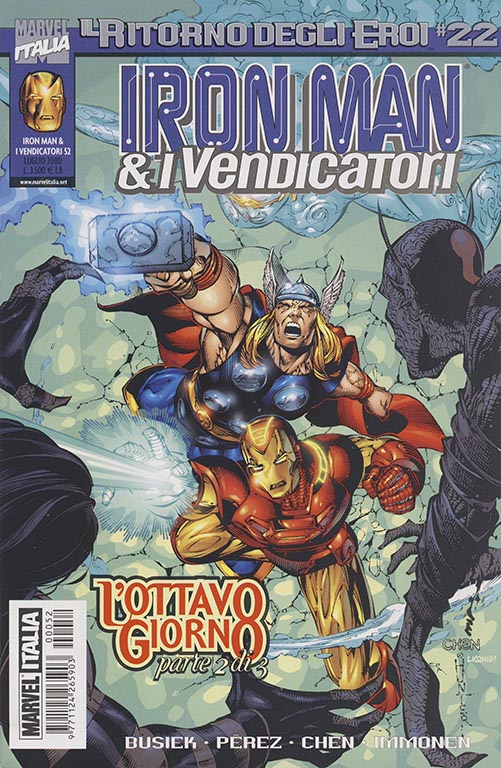 Il Ritorno degli Eroi: Iron Man & I Vendicatori nr. 22 (2000)