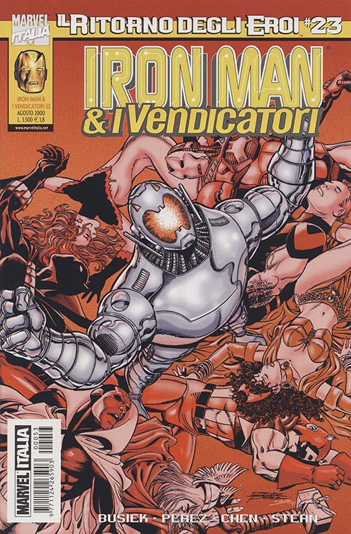 Il Ritorno degli Eroi: Iron Man & I Vendicatori nr. 23 (2000)