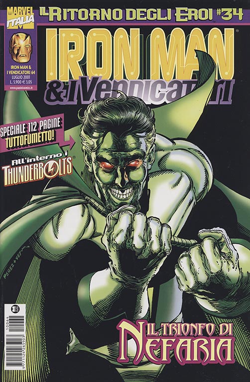 Il Ritorno degli Eroi: Iron Man & I Vendicatori nr. 34 (2001)
