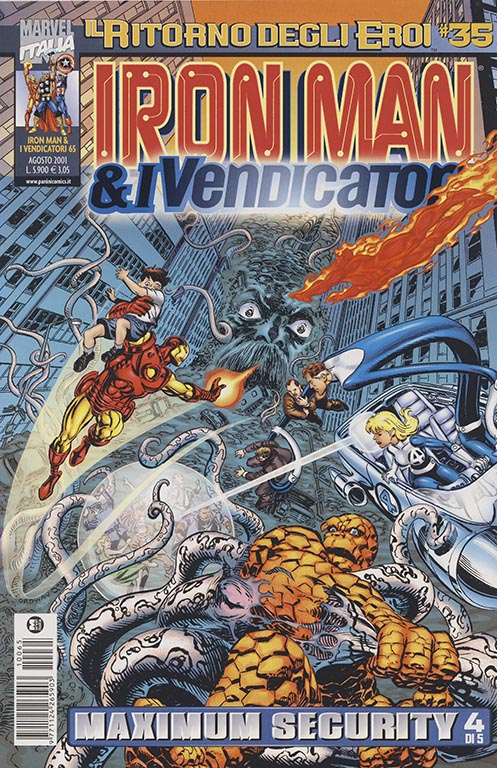 Il Ritorno degli Eroi: Iron Man & I Vendicatori nr. 35 (2001)