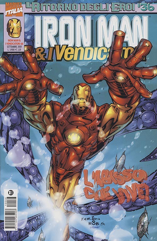 Il Ritorno degli Eroi: Iron Man & I Vendicatori nr. 36 (2001)