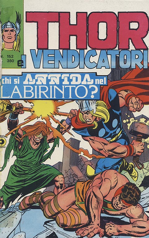 Il mitico Thor nr. 152 (1977) - Da Raccolta