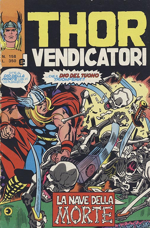 Il mitico Thor nr. 158 (1977) - Da Raccolta