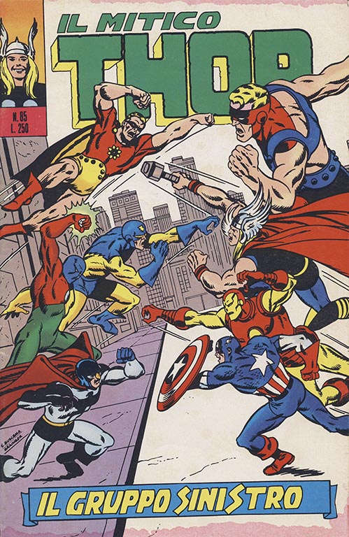 Il mitico Thor nr. 85 (1974)