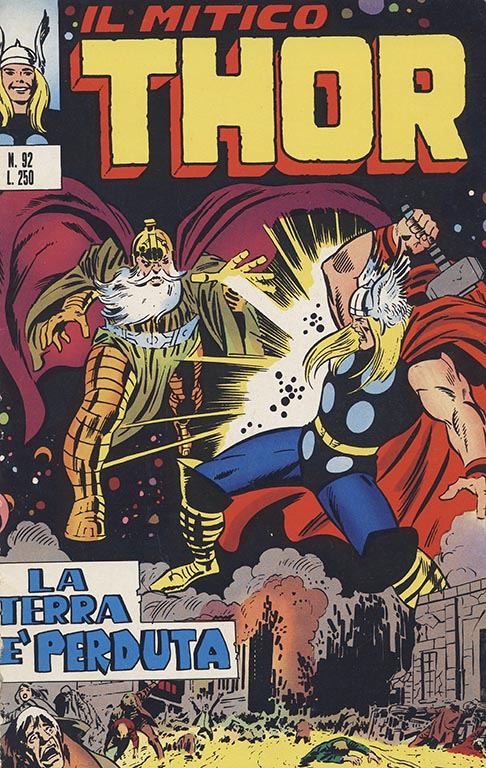 Il mitico Thor nr. 92 (1974) - Da Raccolta
