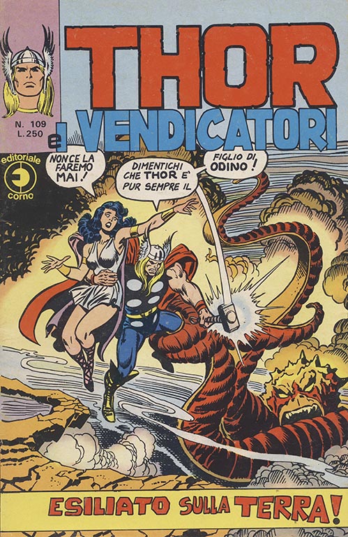 Il mitico Thor nr. 109 (1975)