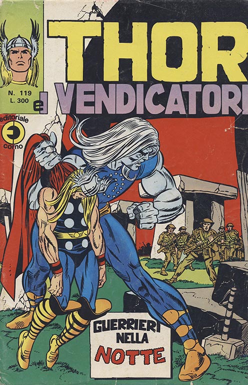 Il mitico Thor nr. 119 (1975)