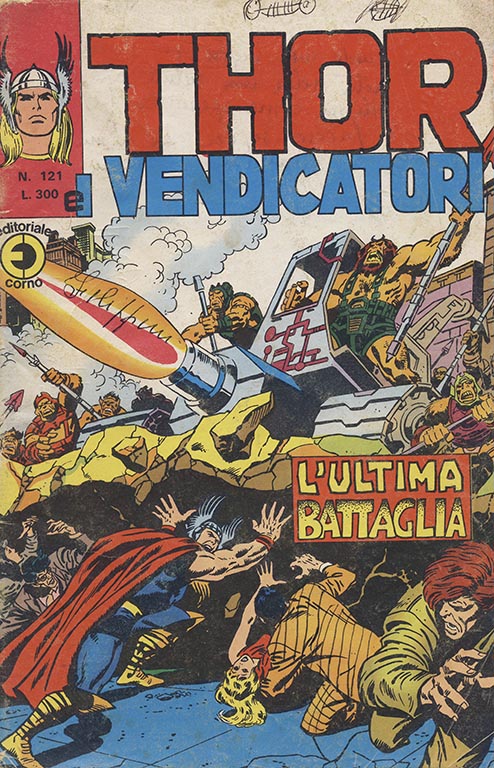 Il mitico Thor nr. 121 (1975) - Usato