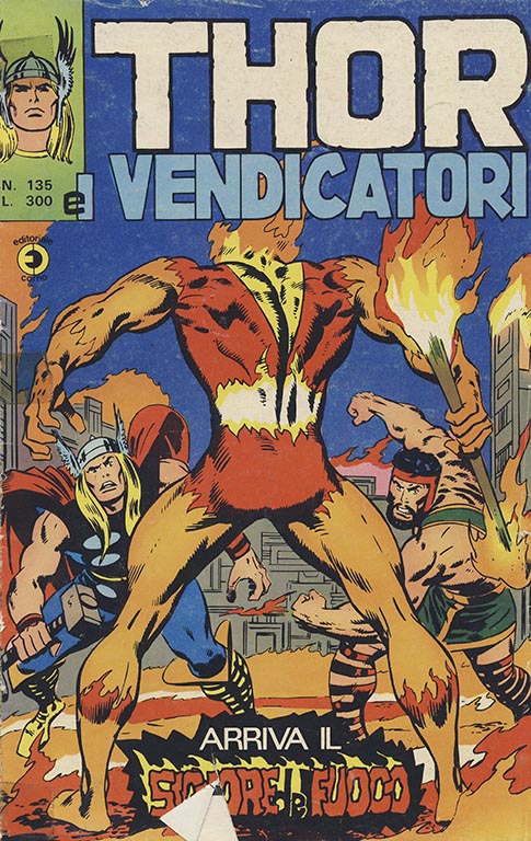 Il mitico Thor nr. 135 (1976) - Da Raccolta
