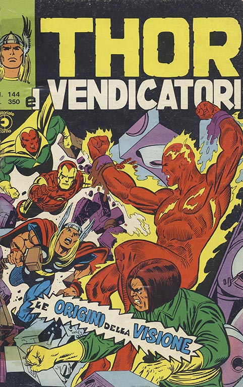 Il mitico Thor nr. 144 (1976) - Da Raccolta
