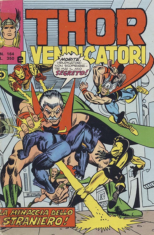 Il mitico Thor nr. 164 (1977) - Da Raccolta