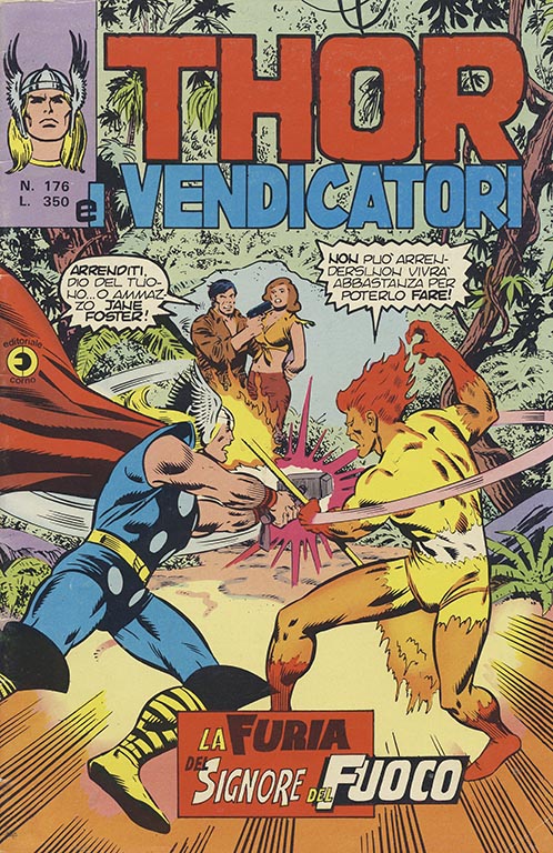 Il mitico Thor nr. 176 (1978)