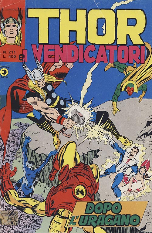 Il mitico Thor nr. 211 (1979) - Da Raccolta